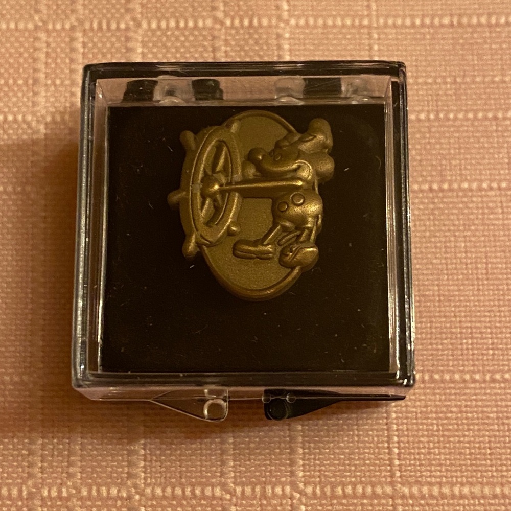 Disney Cast Member Steamboat Willie Pin